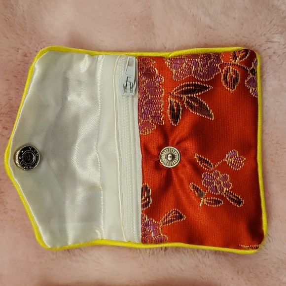 Bundle of 3 Japanese Chinese bags blue gold red NWNT - Picture 8 of 8